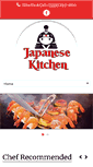 Mobile Screenshot of japanesekitchenrestaurant.com